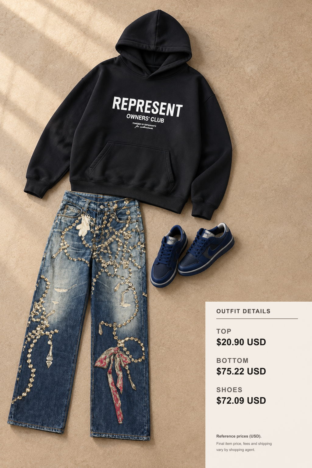 How to Style a Represent Hoodie for Winter Dates