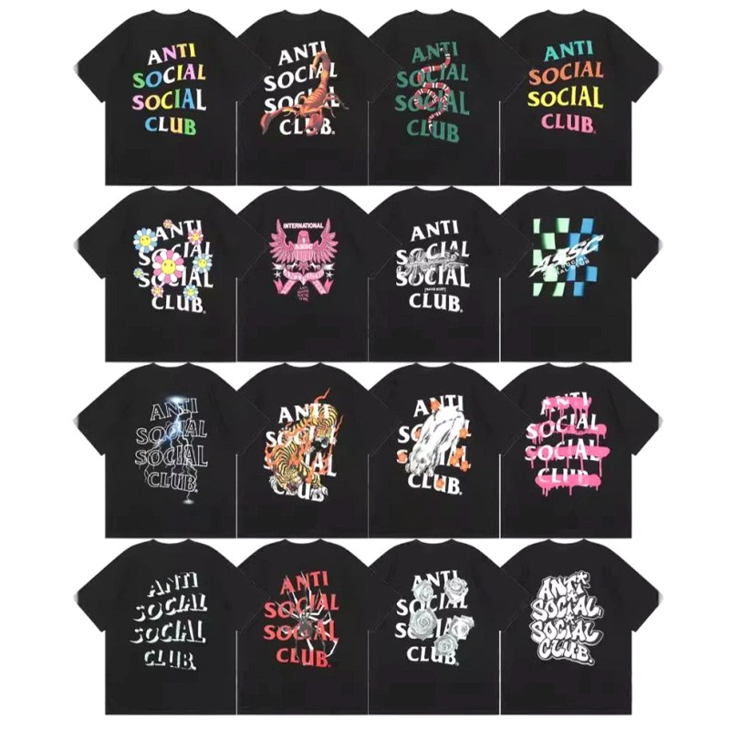Anti Social Social Club Multicolor T-Shirt Collection Review: 230gsm Double-Yarn Raglan Tees, Bench-Checked