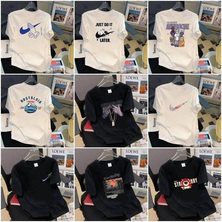 Nike Classic Logo Printed T-Shirt Review: 30 Prints, a Roomy Cut, and a Fiber Label That Argues With Itself